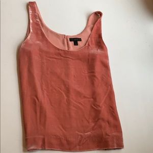 J.Crew pink viscose//silk top, size S